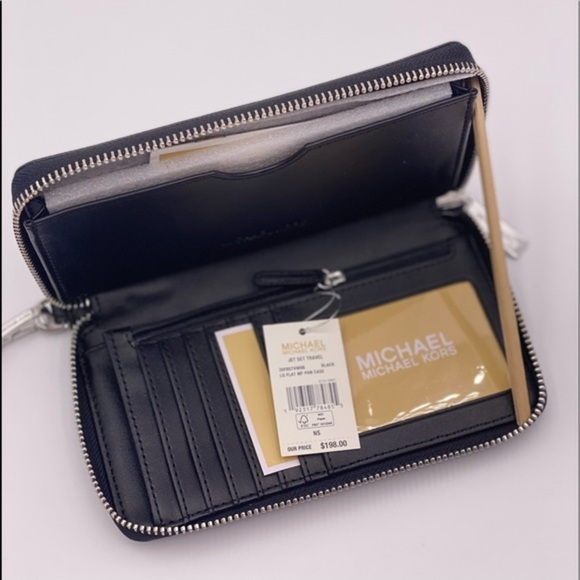 Michael Kors Flat Phone Case Wallet Wristlet - Picture 7 of 8
